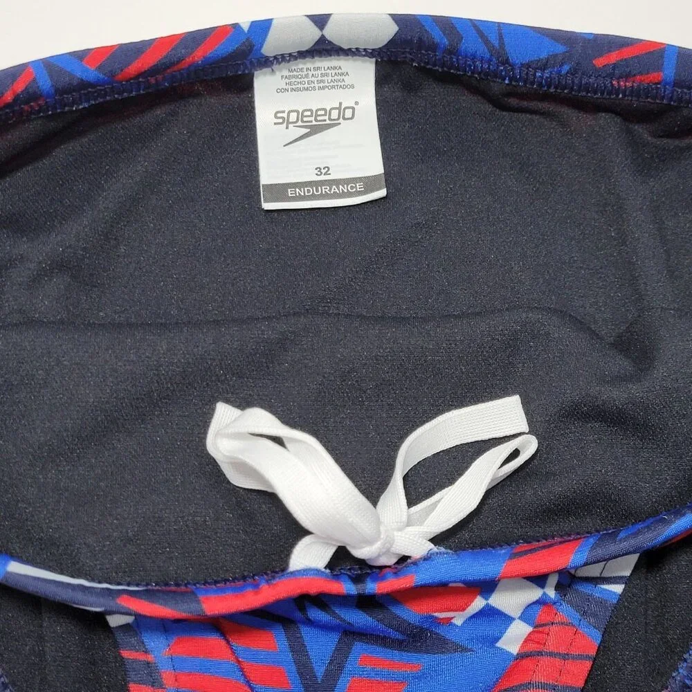 Speedo Swim Briefs Men Size 32 Overdrive‎ True Cobalt Competitive Swimsuit Stars